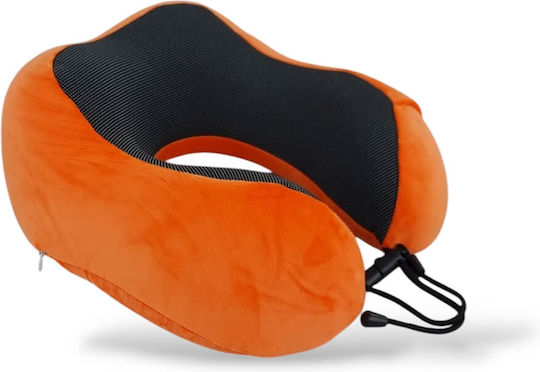 Mcan M-13 Μαξιλαράκι Ταξιδίου Memory Foam Πορτοκαλί