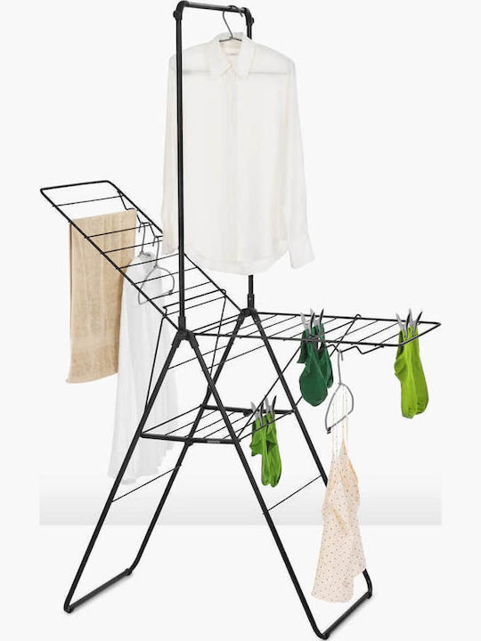 Brabantia Folding Floor Clothes Drying Rack with Hanging Length 20m