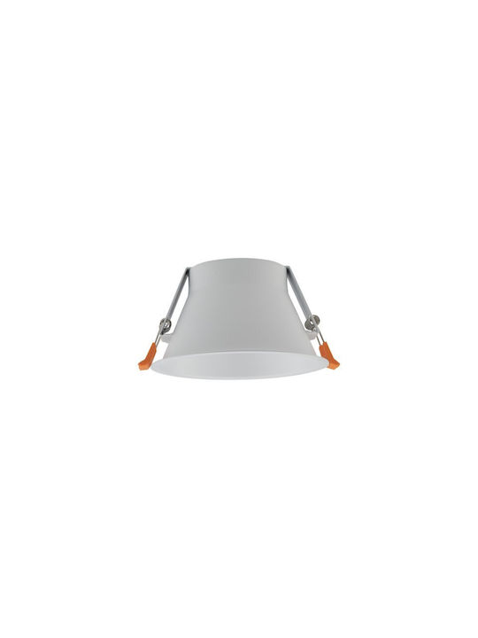 Nowodvorski Rotund Spot Încorporat cu Soclu GX53 Negru 1buc