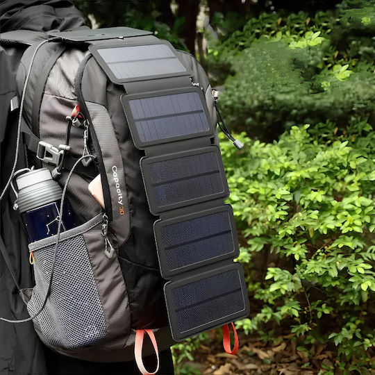 Klappbares Solarbatterieladegerät 10W mit USB-Ausgang für Tragbare Geräte