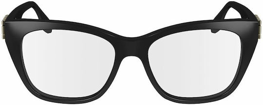 Victoria Beckham Women's Acetate Butterfly Prescription Eyeglass Frame