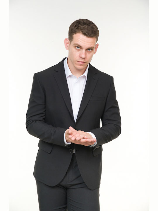 Men's Groom's Suit Black