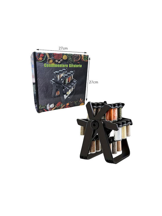 Plastic Tabletop Rotating Spice Rack