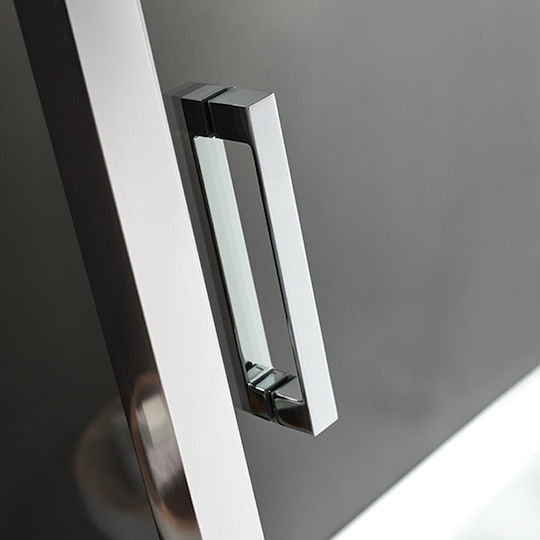 Πόρτα Ντουσιέρας 170 Cm 2 Σταθερά + 2 Συρόμενα Axis Bath Slider Clean Glass Sl2x170c-100