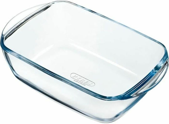 Pyrex Ορθογώνιο Πυρίμαχο Σκεύος Γυάλινο 1100ml