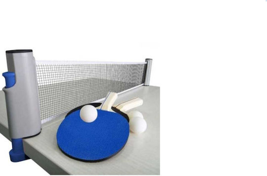 Spv Σετ Φορητό Ping Pong Φιλέ Ρακέτες