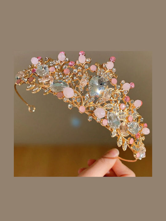 TakTakBaby Pink Kids Headband with Crown