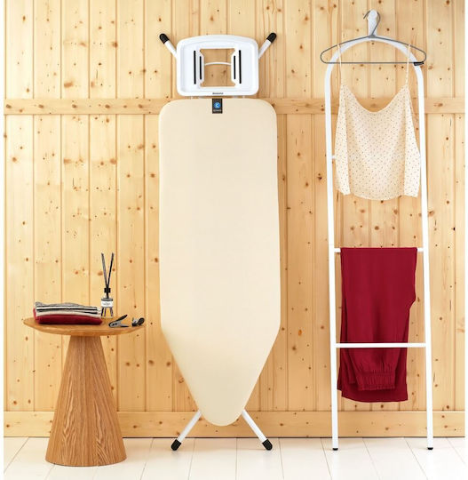 Brabantia Σιδερώστρα για Σίδερο Ατμού Σπαστή 124x45cm