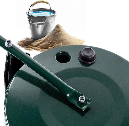 Kadax Garden Lawn Roller 50 Cm 40 L Metal Green