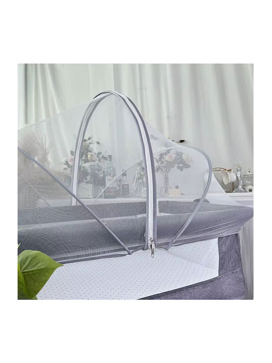 Loomy Mosquito Net for Stroller Tulle LM-20200 with Elastic White