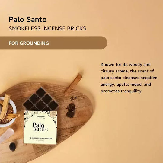 Αρωματικά Τουβλάκια Θυμιάματος Palo Santo Incense Bricks 10τμχ