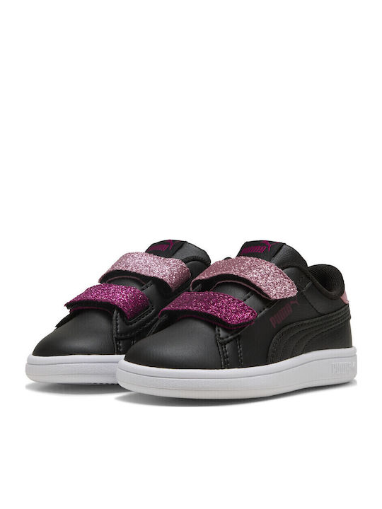 PUMA Smash 3.0 L Kinder Sneaker Schwarz PUMA Smash 3.0 L Kinder Sneaker Schwarz