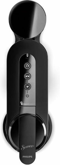 Philips Senseo Καφετιέρα για Κάψουλες Senseo Πίεσης 1bar Μαύρη