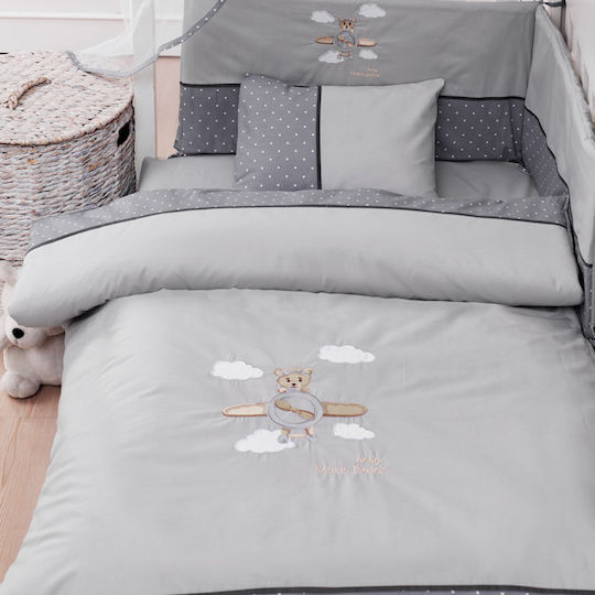 Makis Tselios Home Baby Crib Bedding Set Horizon 6pcs Horizon