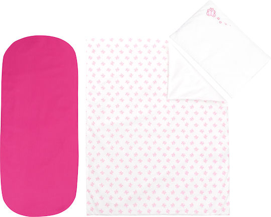 Kikka Boo Set Für Wiege Butterflies Rosa 6Stück