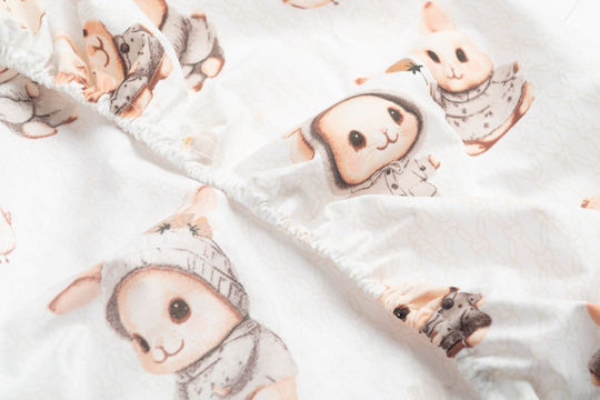 Sensillo Baby Sheet Crib Cotton 60x120cm