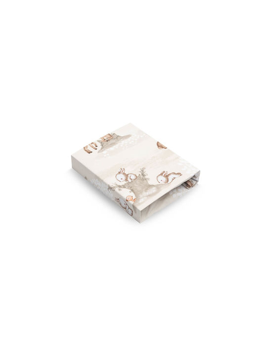Sensillo Baby Sheet Crib Cotton 60x120cm