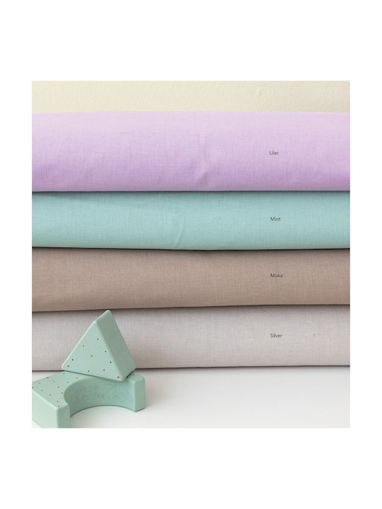 Palamaiki Etoile Baby Sheet Cradle Cotton Mint Green 80x110cm