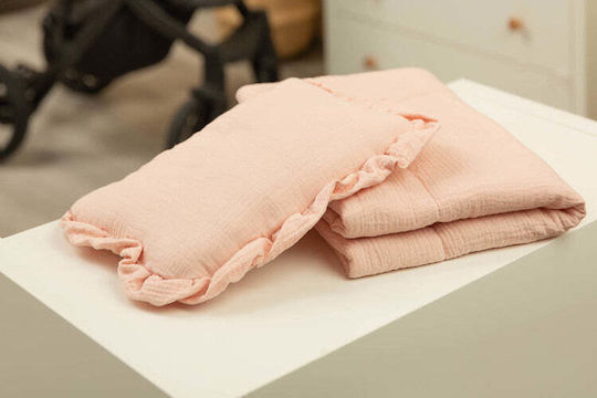 Sensillo Stroller Bedding Set Stroller Pink