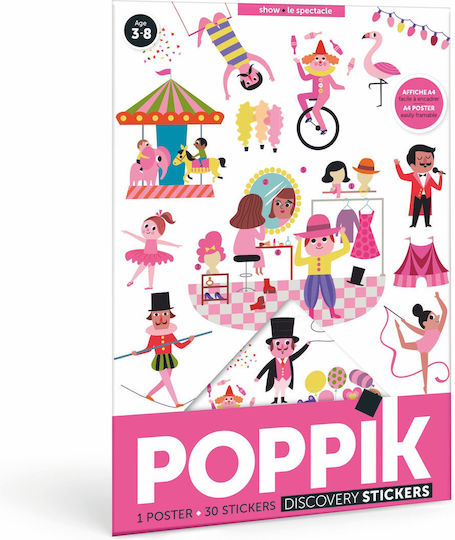 Мини плакат Poppik 26 стикера – Шоу