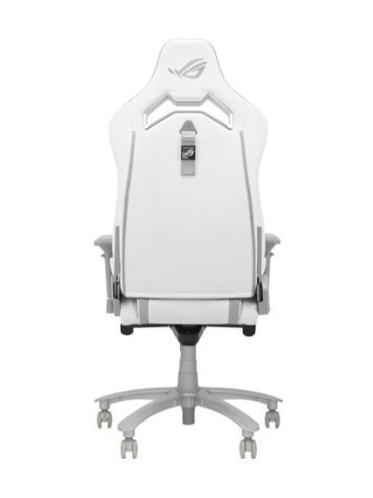Asus ROG CHARIOT CORE WH GH Wireless Artificial Leather Gaming Chair with Adjustable Arms White