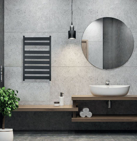 Thermo Largo Towel Rail Bathroom 800x500 378kcal/h Silver