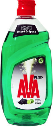 AVA Plus Ενεργό Άνθρακα & Λεμόνι 430ml