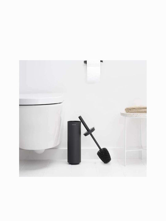 Brabantia Metallic Toilet Brush Gray
