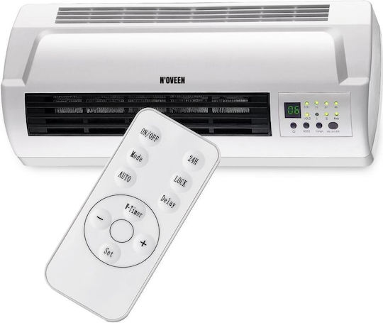 N'Oveen Led Θερμοπομπός Τοίχου 2000W Λευκός