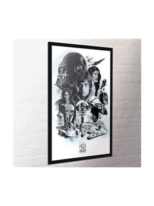 Pyramid International Афиш Star Wars 40th Anniversary 61x91.5см Pyramid International Афиш Star Wars 40th Anniversary 61x91.5см