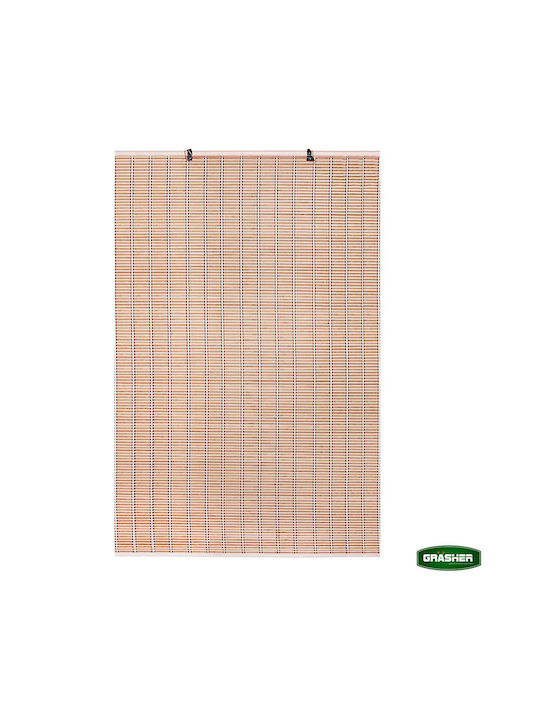 Grasher Shade Blind Bamboo in Brown Color L150xH180cm