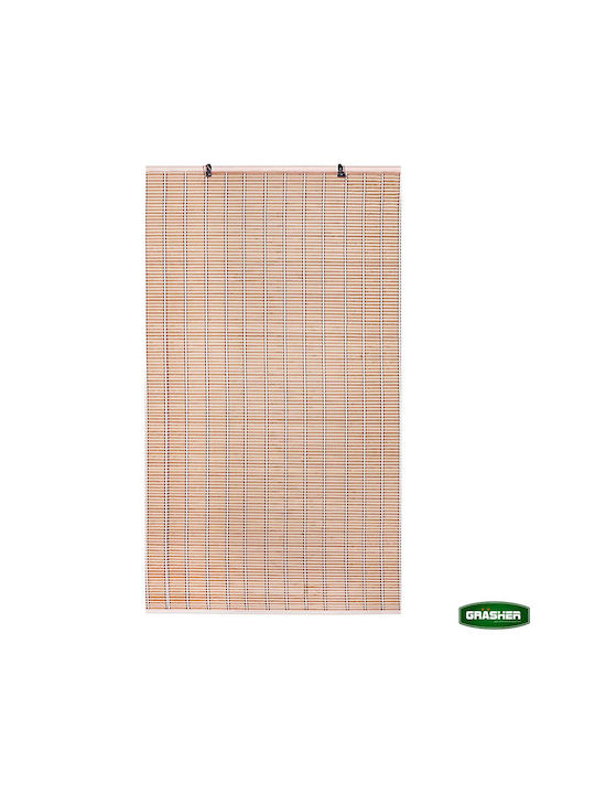Grasher Shade Blind Bamboo in Brown Color L150xH180cm