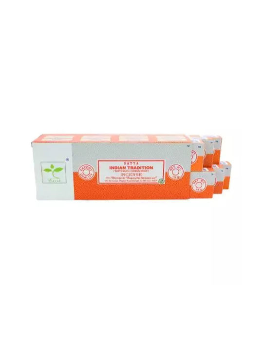 Earth Satya Indian Tradition Incense Sticks Φασκόμηλο & Σανταλόξυλο
