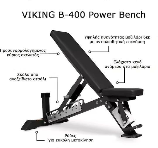 Viking Einstellbarer Trainingsbank