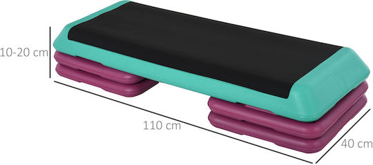 HomCom Aerobic Stepper με Ρυθμιζόμενο Ύψος