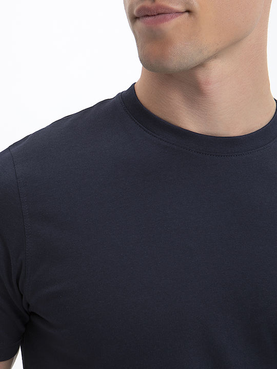 T-shirt Navy Μπλε