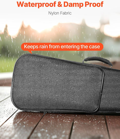 Vevor Waterproof Soft Padded Violin Case 4/4 Black