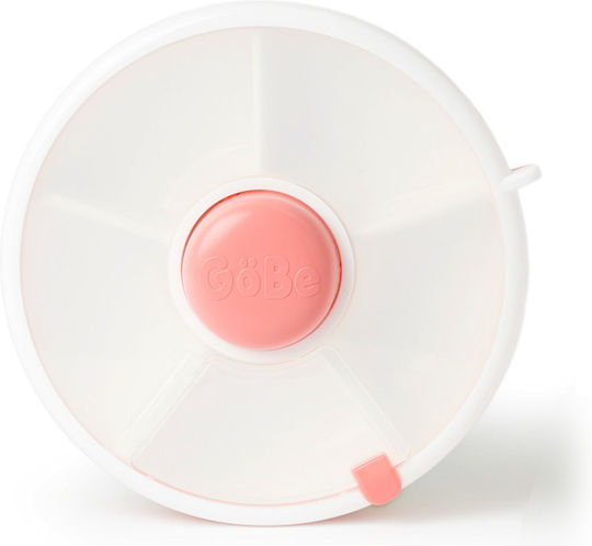 GoBe Kinderteller Snack Spinner aus Plastik Rosa