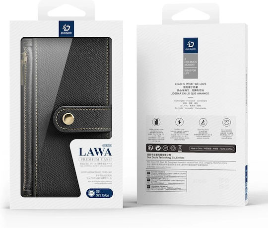 Dux Ducis Back Cover Σιλικόνης / Πλαστικό Μαύρο (Galaxy S25 Edge)