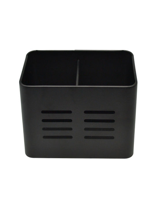 Ankor Metallic Black Cutlery Drainer