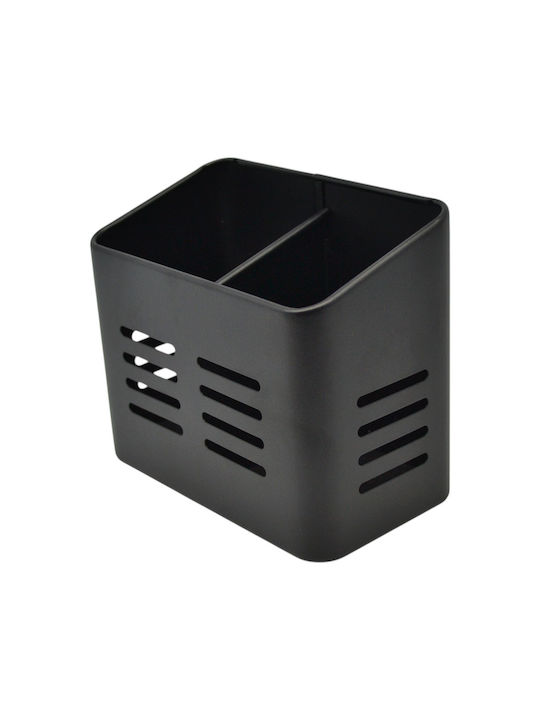 Ankor Metallic Black Cutlery Drainer