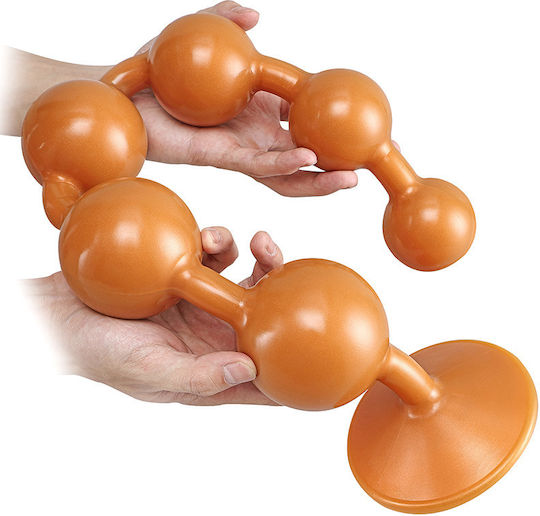 Kinksters Анални мъниста XLarge Златисти