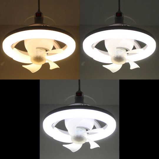 Rixme Closed Type (Ceiling Light) 26cm With Light White