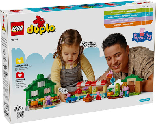 LEGO Duplo Grădina și Seră Bunicului Pig Pentru 2+ Ani 102 Bucăți