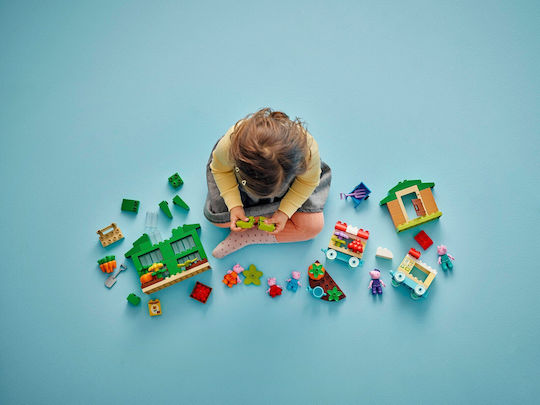 LEGO Duplo Grădina și Seră Bunicului Pig Pentru 2+ Ani 102 Bucăți