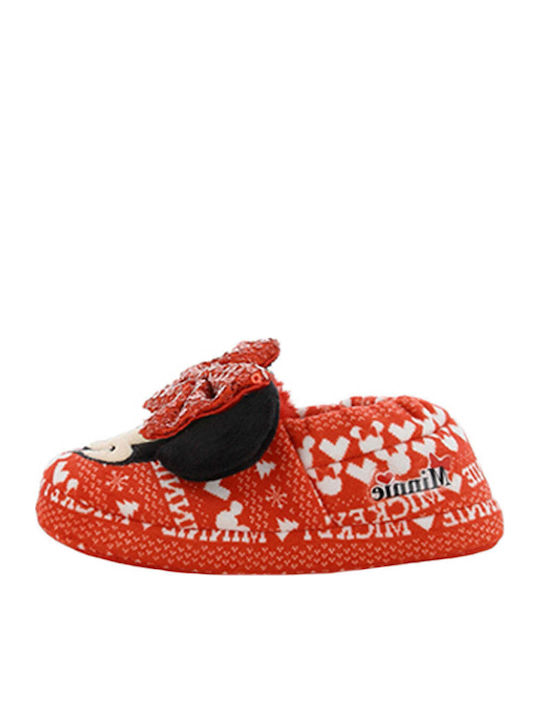 Παντόφλες Κόκκινες Minnie Mouse
