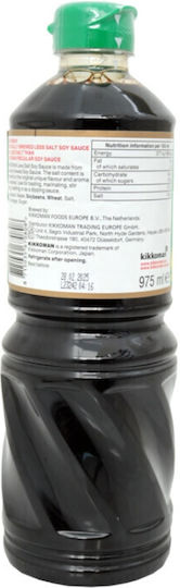 Σάλτσα Σόγιας Λιγότερο Αλάτι 975ml Kikkoman Less Salt Soy Sauce