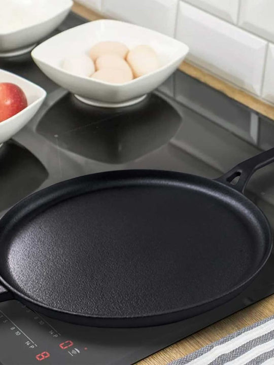 KING Hoff Pan made of Cast Iron with Non-Stick Coating 29cm