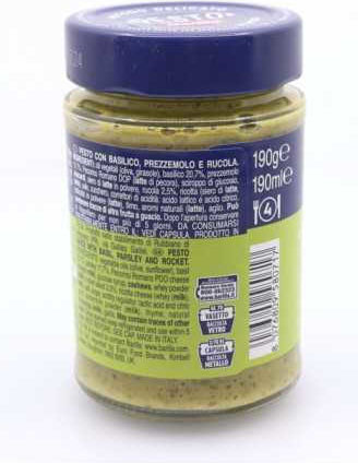Barilla Pesto Basilico E Rucola Pesto 190gr