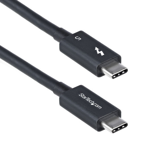 StarTech Thunderbolt Cable 240W Μαύρο 0.8m (TBLT5MM80CM240W)